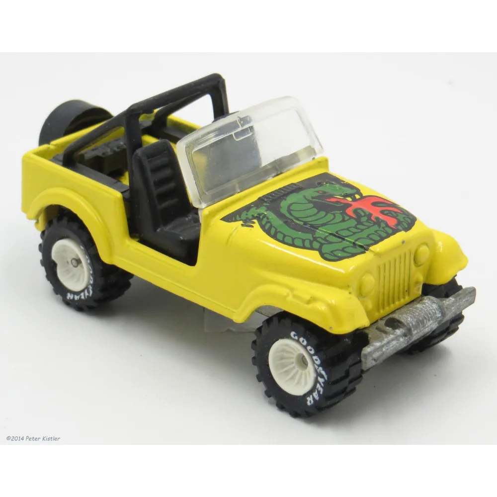 Jeep CJ-7 — 9543 — Yellow