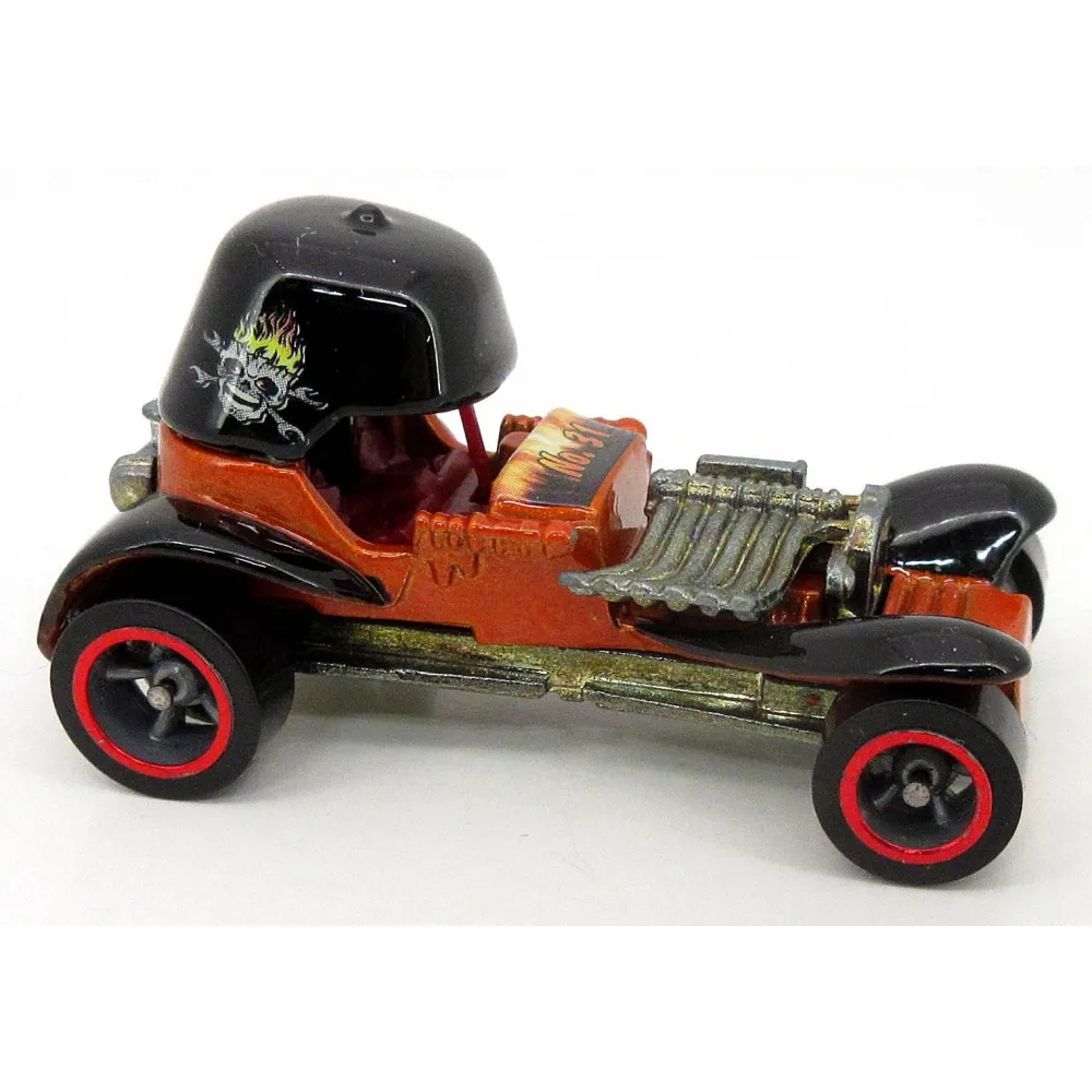 Red Baron — B0897 — Orange & black fenders & helmet