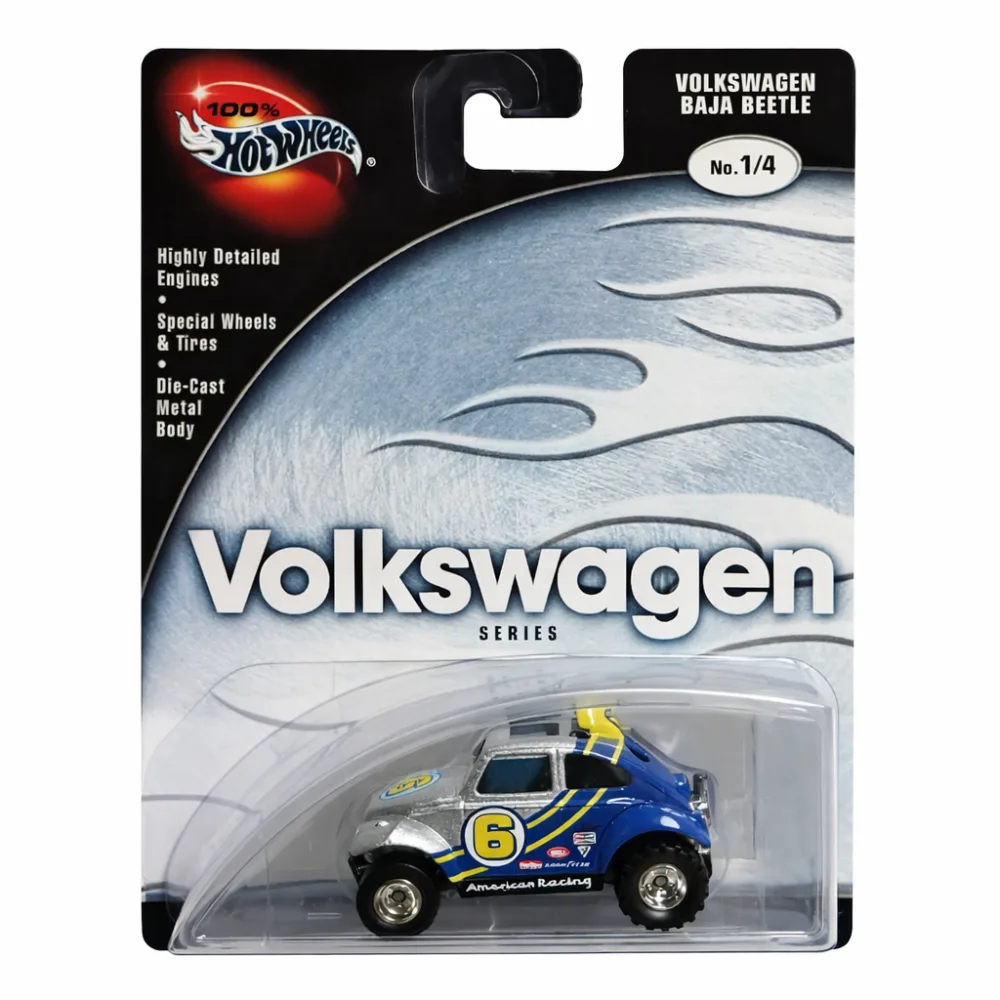 Volkswagen Baja Beetle — B2256 — Silver & Blue