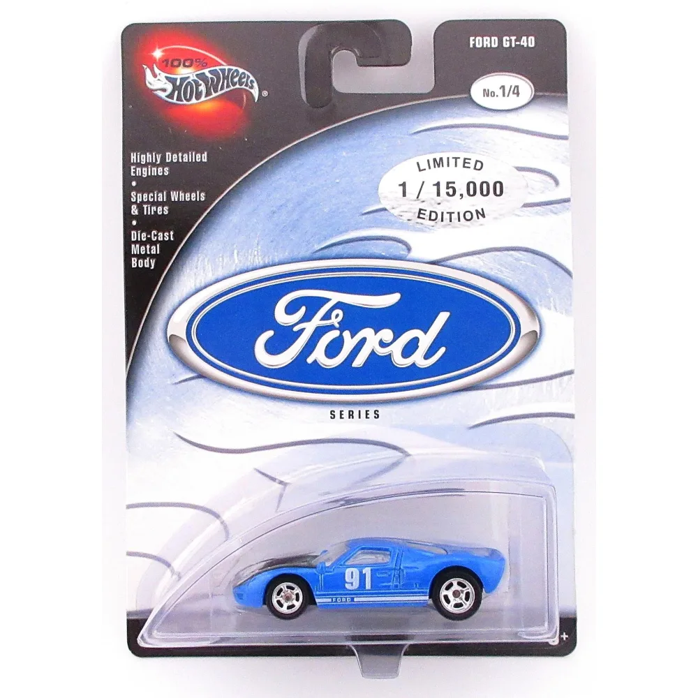 Ford GT-40 — B2272 — Metallic Blue