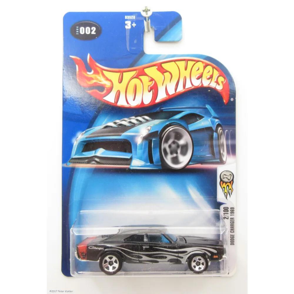 '69 Dodge Charger — B3528 — Black