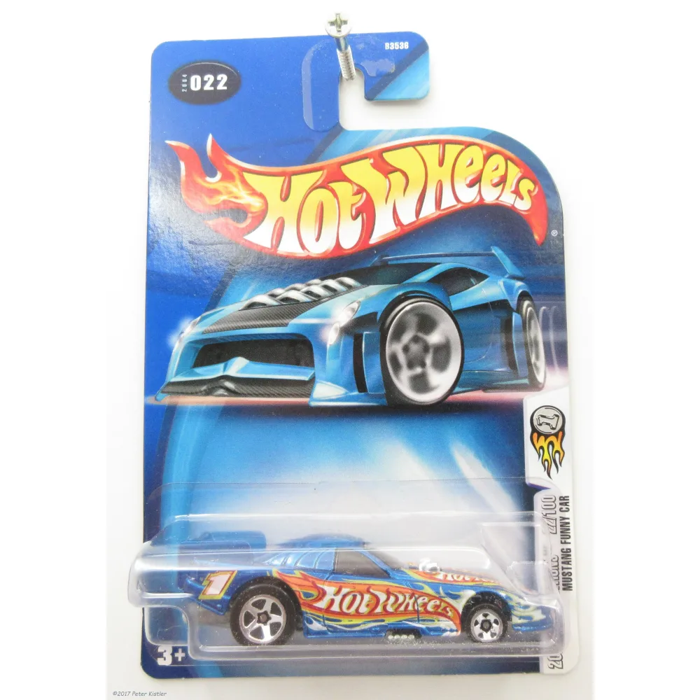Mustang Funny Car — B3536 — Metalflake Blue