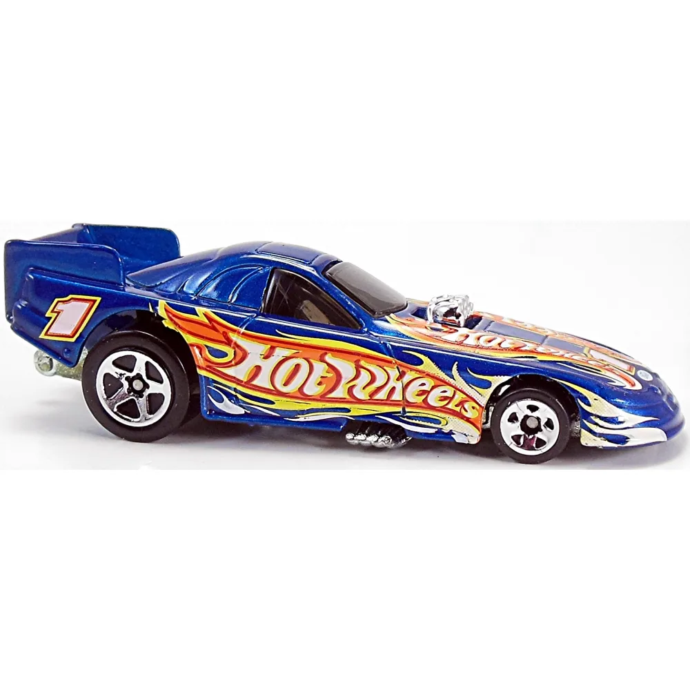 Mustang Funny Car — B3536 — Metalflake Blue — imagem 2
