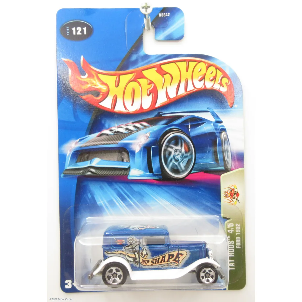 '32 Ford Delivery — B3842 — Metalflake Blue