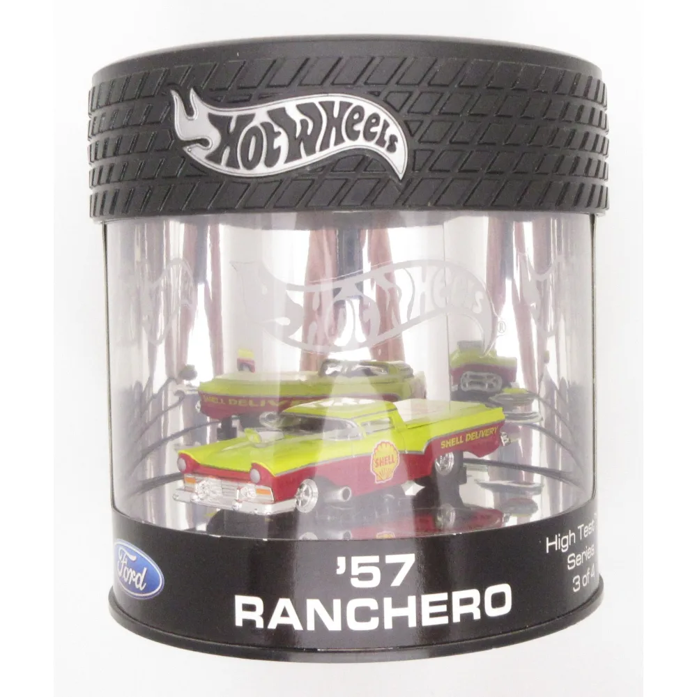 '57 RANCHERO — B6261 — Yellow & Red