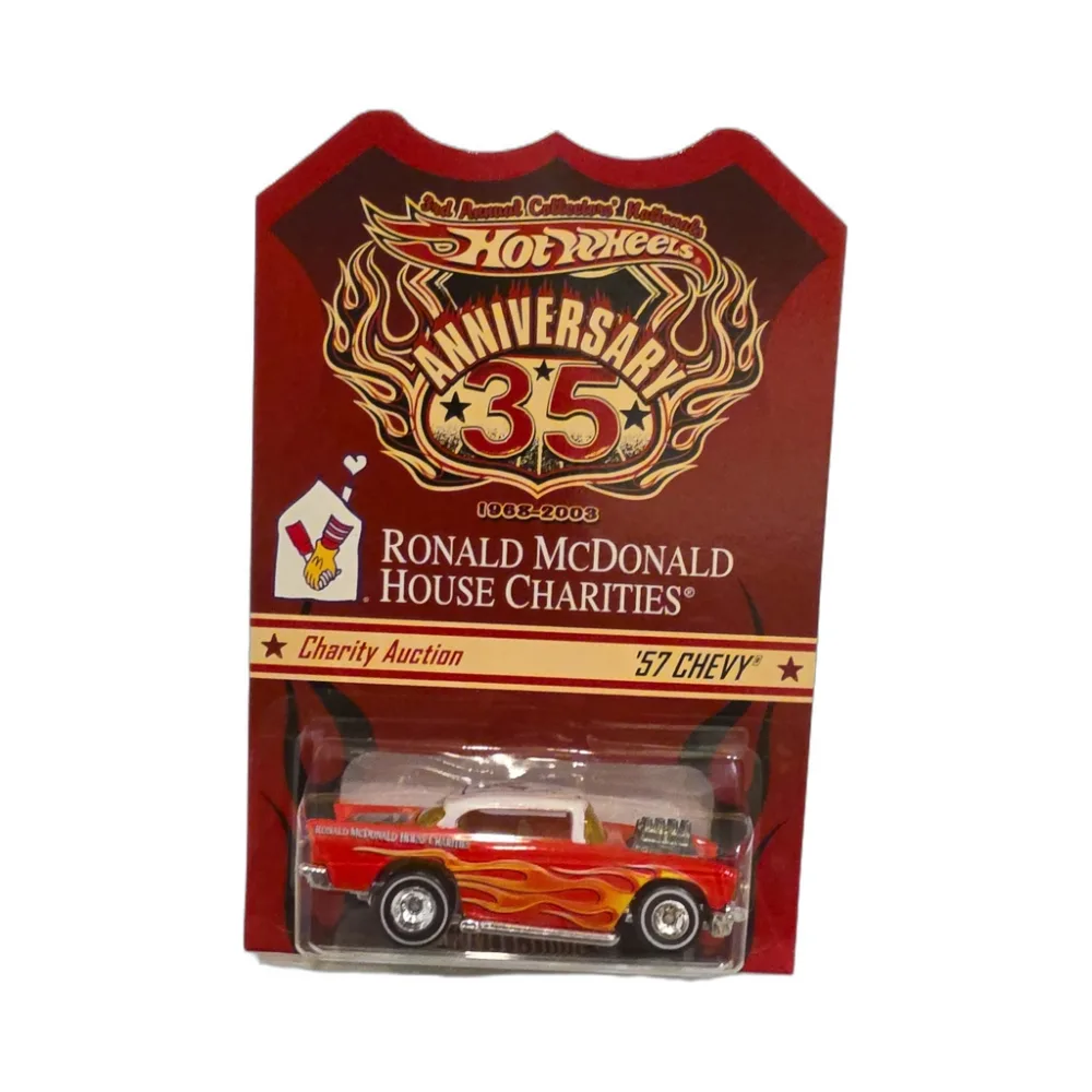 '57 Chevy — B9608 — Red & White