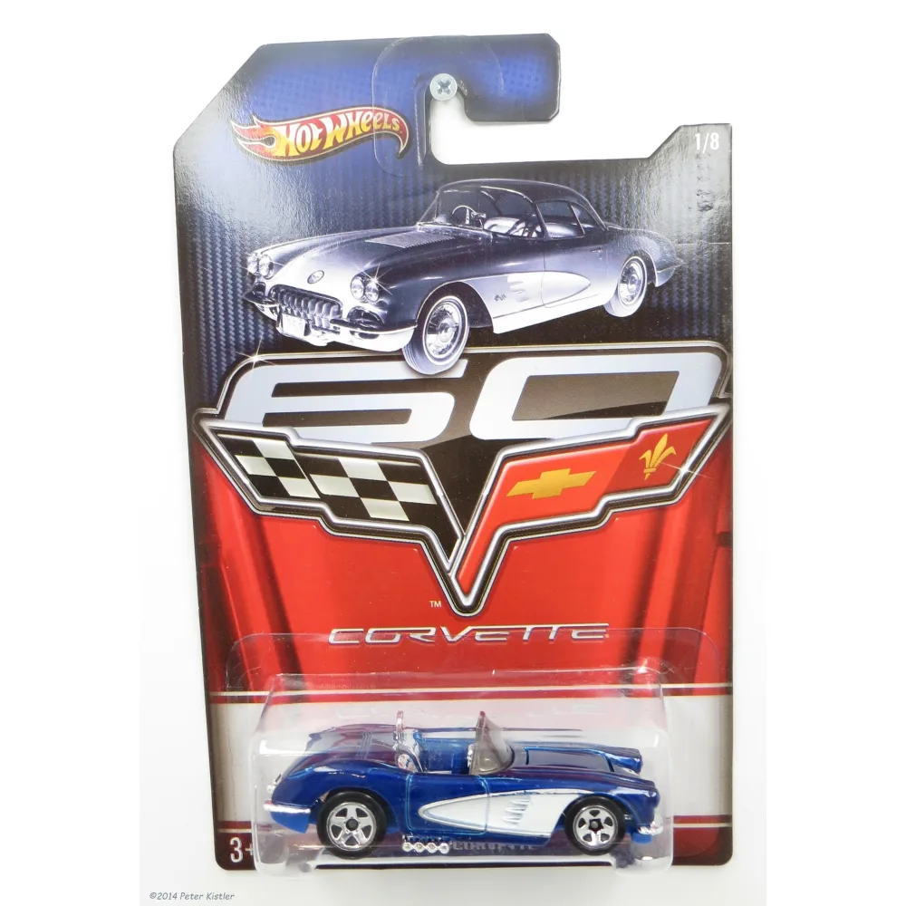 1958 CORVETTE — BBC97 — Candy Blue