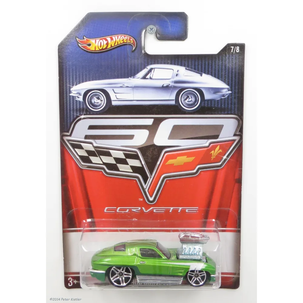1963 Corvette — BBD03 — Lime green metallic