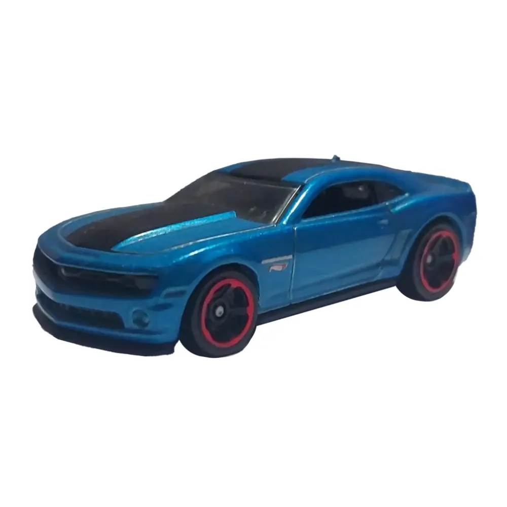 2013 Hot Wheels Chevy Camaro Special Edition — BCK25 — Kinetic Blue Metallic