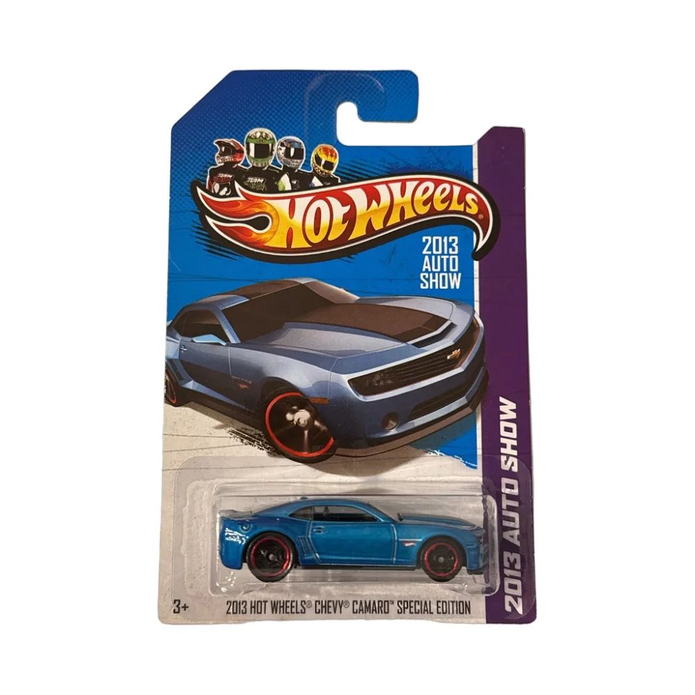 2013 Hot Wheels Chevy Camaro Special Edition — BCK25 — Kinetic Blue Metallic — imagem 3