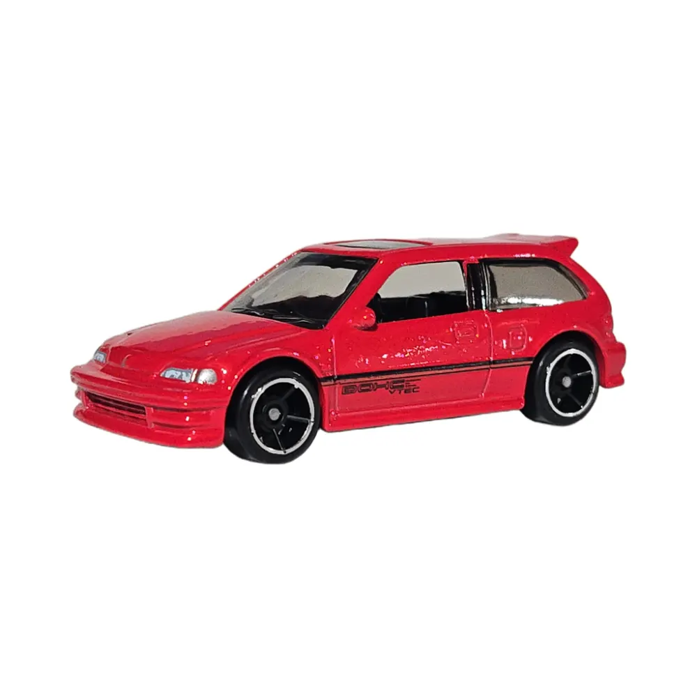 1990 HONDA CIVIC EF — BDC77 — Red