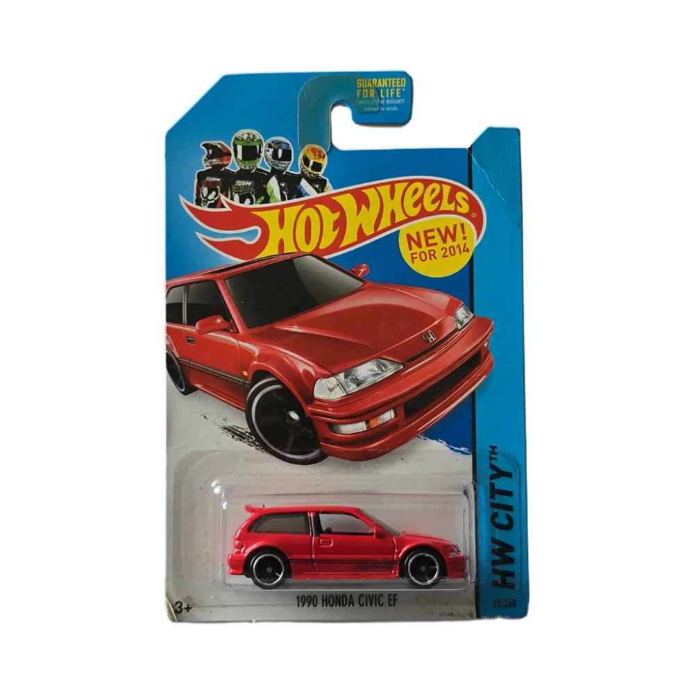 1990 HONDA CIVIC EF — BDC77 — Red — imagem 2