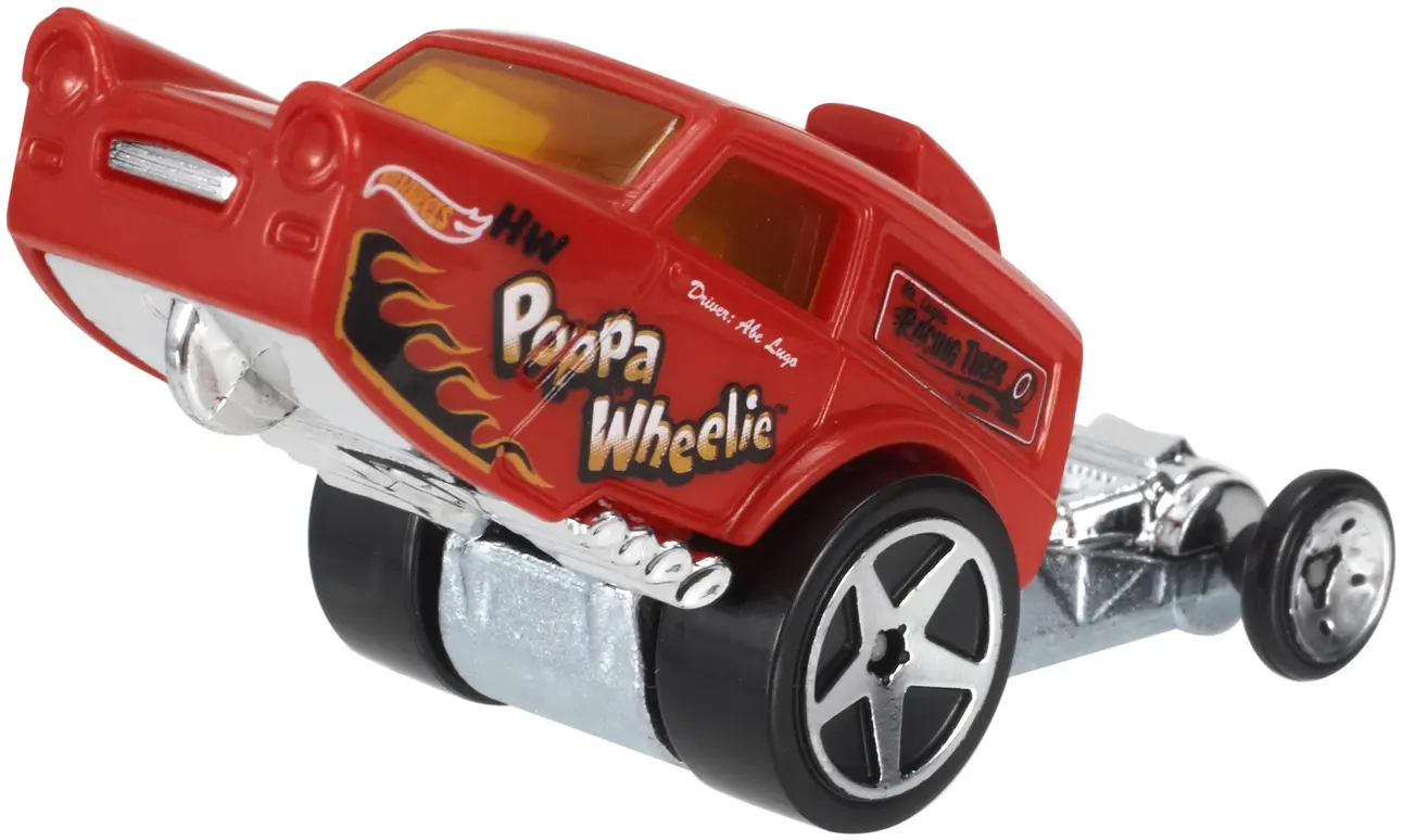 HW Poppa Wheelie — BDC90 — Red — imagem 2
