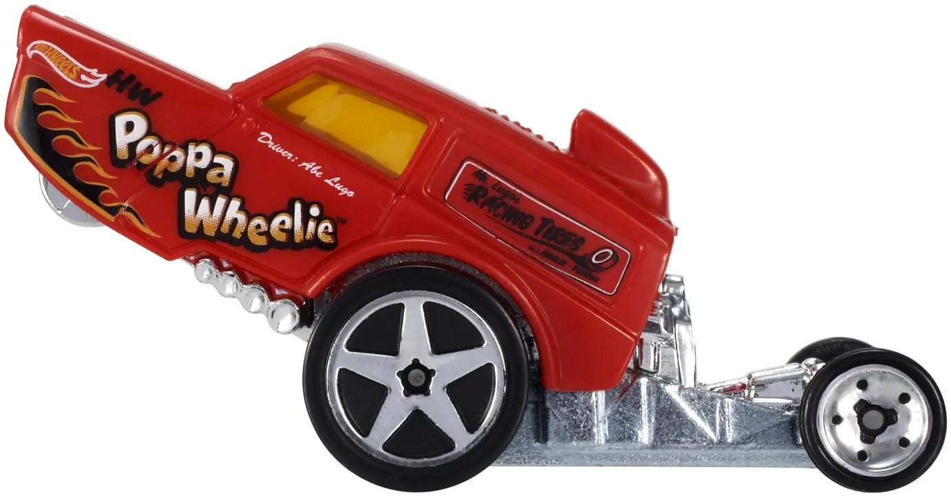 HW Poppa Wheelie — BDC90 — Red — imagem 6