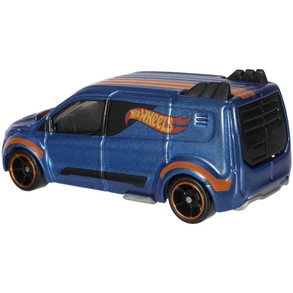 HW FORD TRANSIT CONNECT — BDD17 — Metallic Blue
