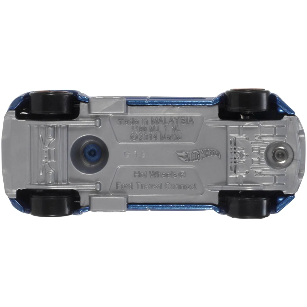 HW FORD TRANSIT CONNECT — BDD17 — Metallic Blue — imagem 8