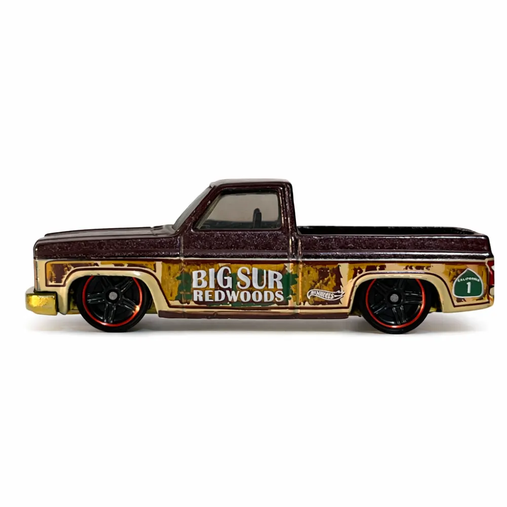 '83 Chevy Silverado — BDK78 — Metalflake Dark Burgundy — imagem 3