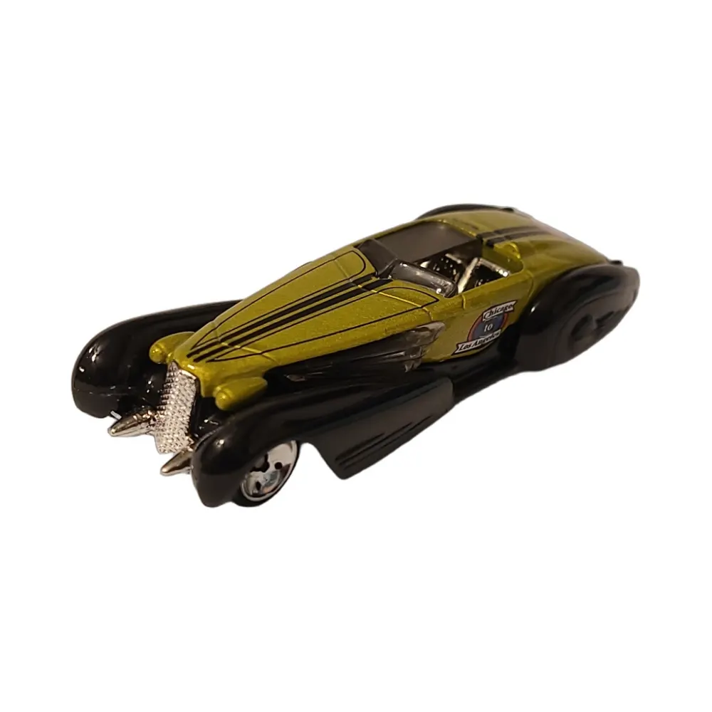 Custom Cadillac Fleetwood — BDK94 — Lime Green & Black