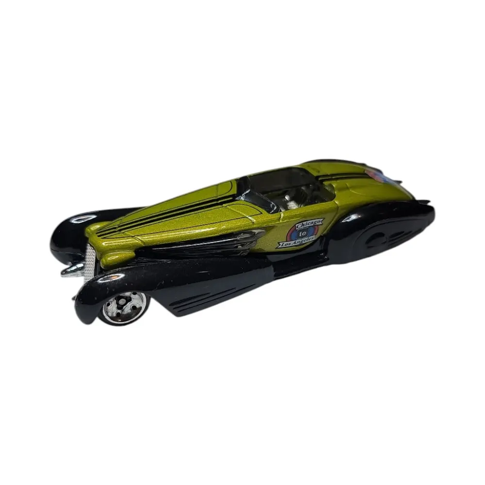 Custom Cadillac Fleetwood — BDK94 — Lime Green & Black — imagem 3