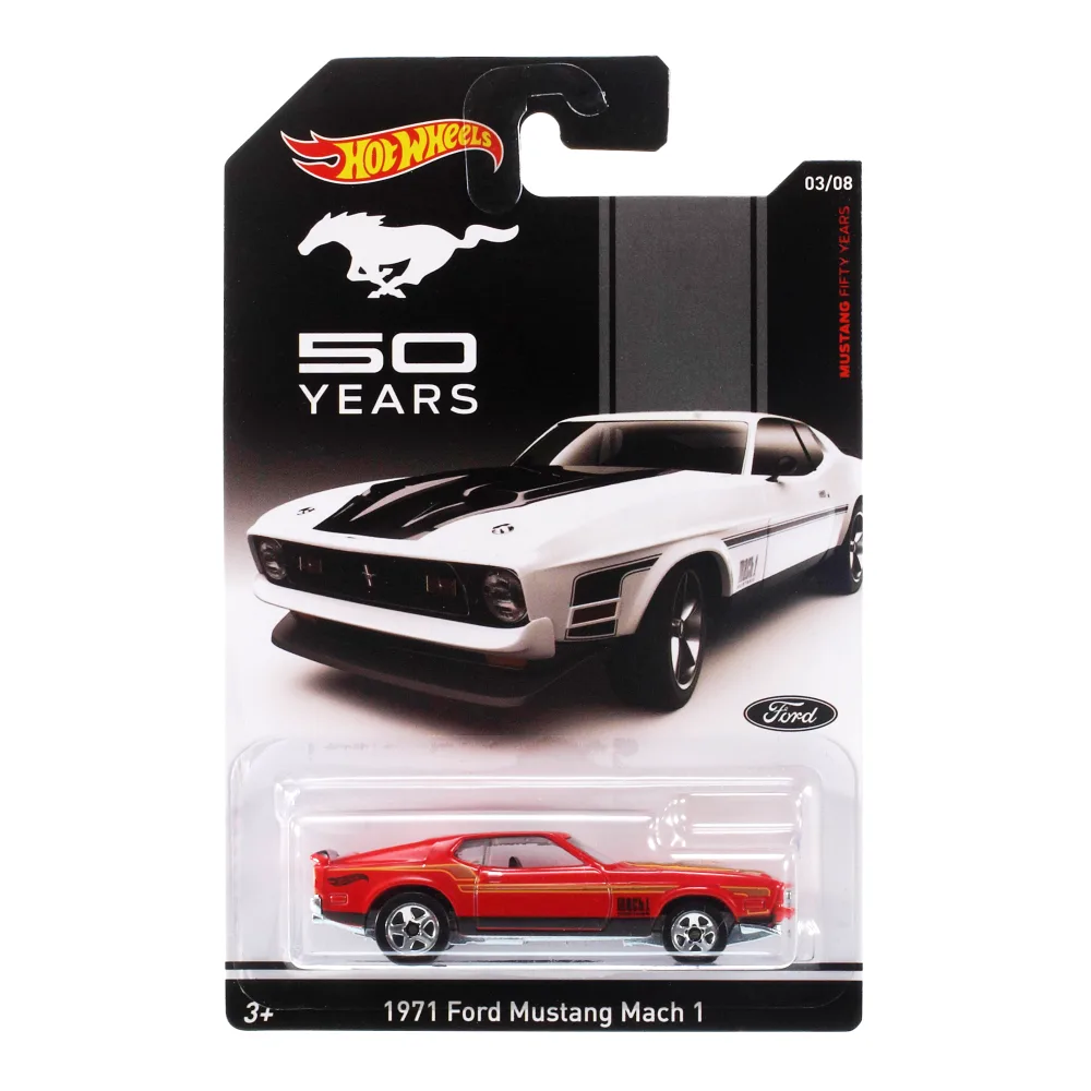 '71 FORD MUSTANG MACH 1 — BDL74 — Red