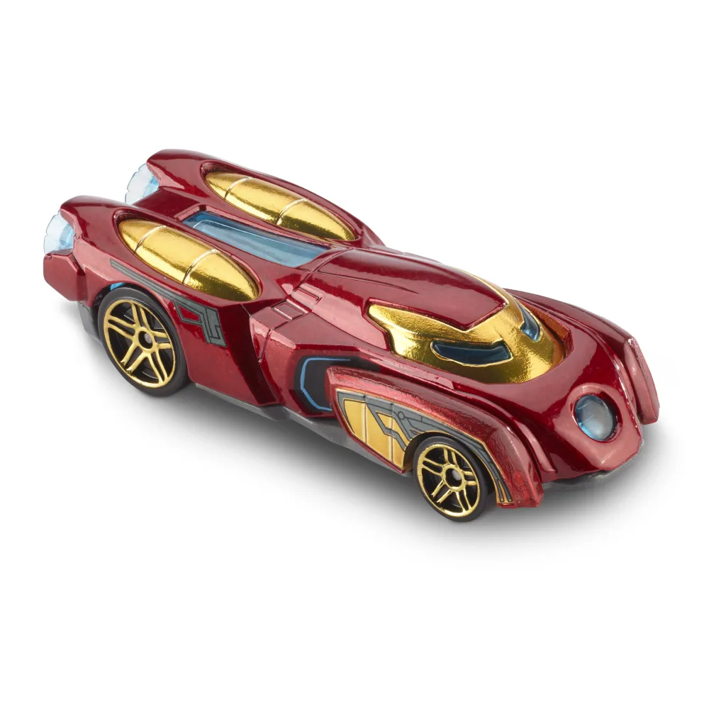 Iron Man — BDM74 — Metalflake Dark Red & Gold