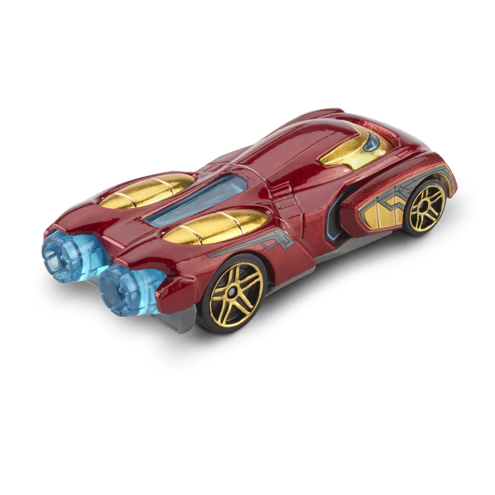 Iron Man — BDM74 — Metalflake Dark Red & Gold — imagem 3