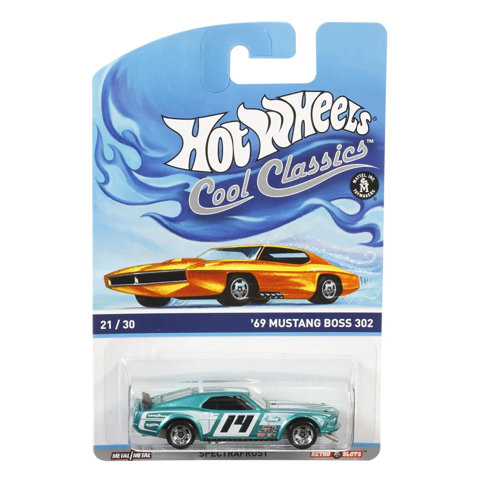 '69 MUSTANG BOSS 302 — BDR42 — Spectrafrost Aqua
