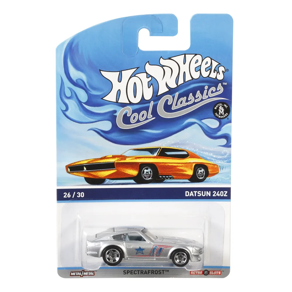 Datsun 240Z — BDR47 — Spectrafrost Silver