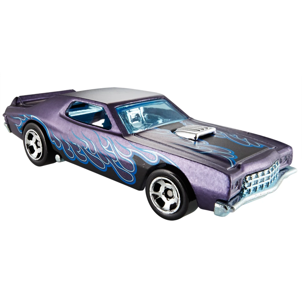 '73 FORD GRAN TORINO — BDR48 — Spectrafrost Black