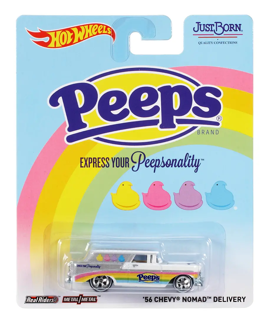 '56 CHEVY NOMAD DELIVERY — BDR73 — Pearl White with Silver roof — imagem 2
