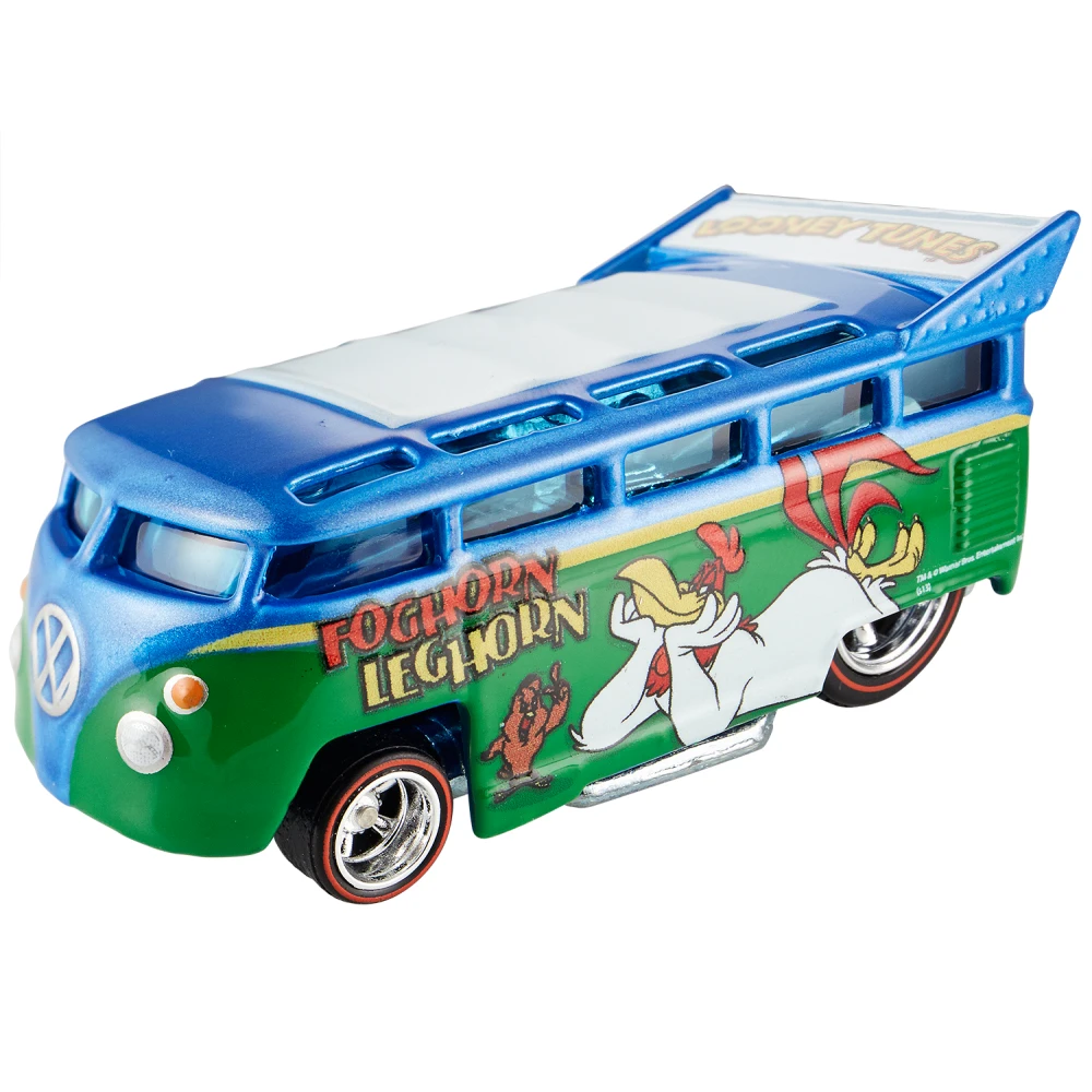 Volkswagen T1 Drag Bus — BDR76 — Metalflake Blue & Green
