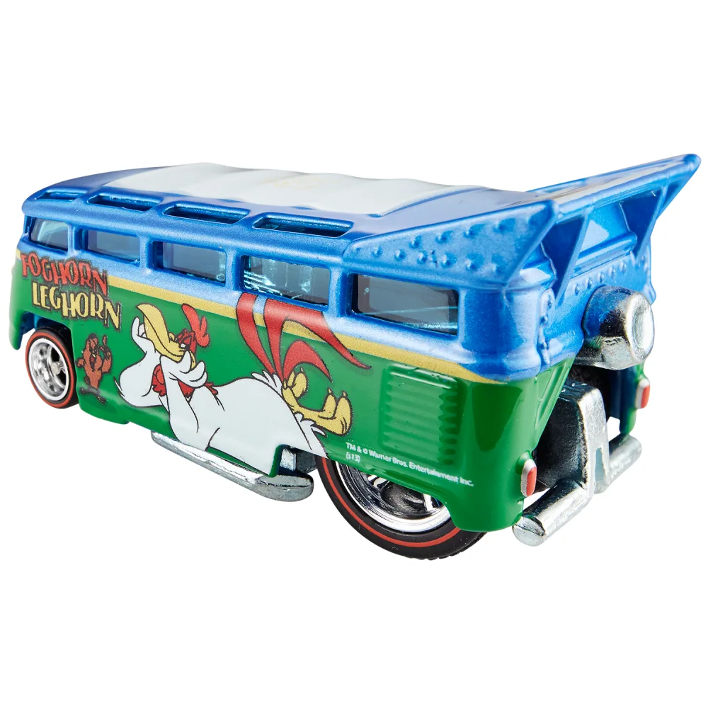 Volkswagen T1 Drag Bus — BDR76 — Metalflake Blue & Green — imagem 4