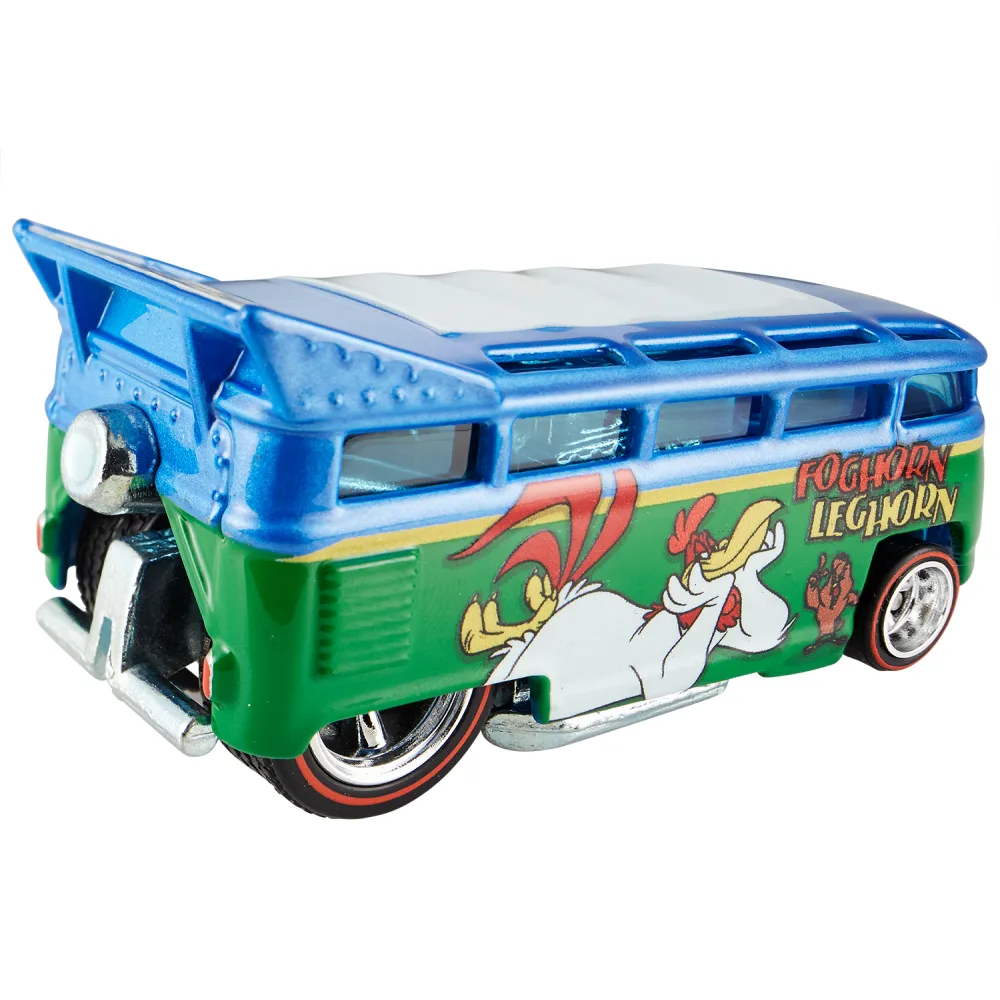 Volkswagen T1 Drag Bus — BDR76 — Metalflake Blue & Green — imagem 6