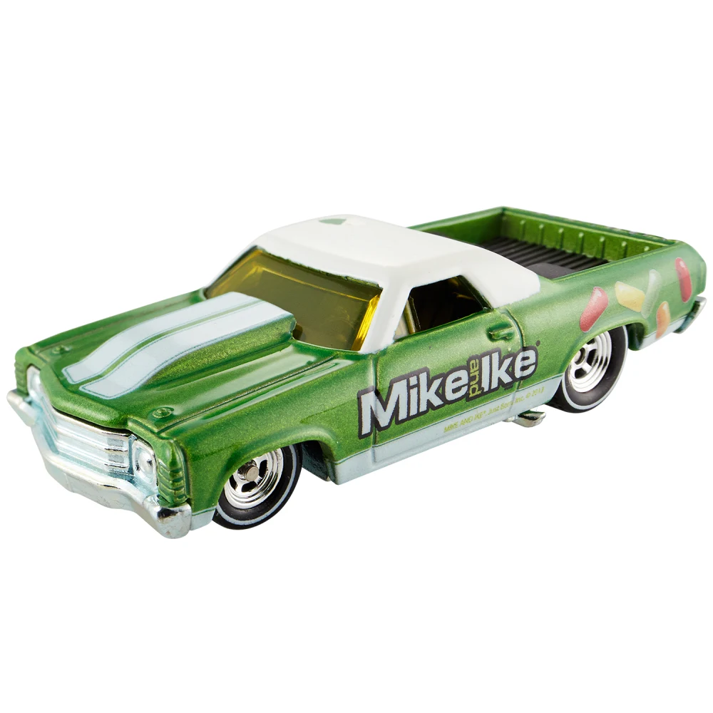 '71 El Camino — BDR88 — Metalflake Green w/ White roof