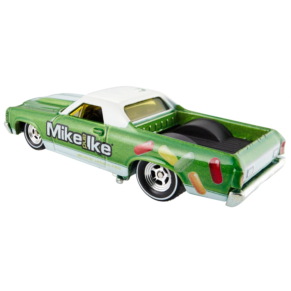 '71 El Camino — BDR88 — Metalflake Green w/ White roof — imagem 3