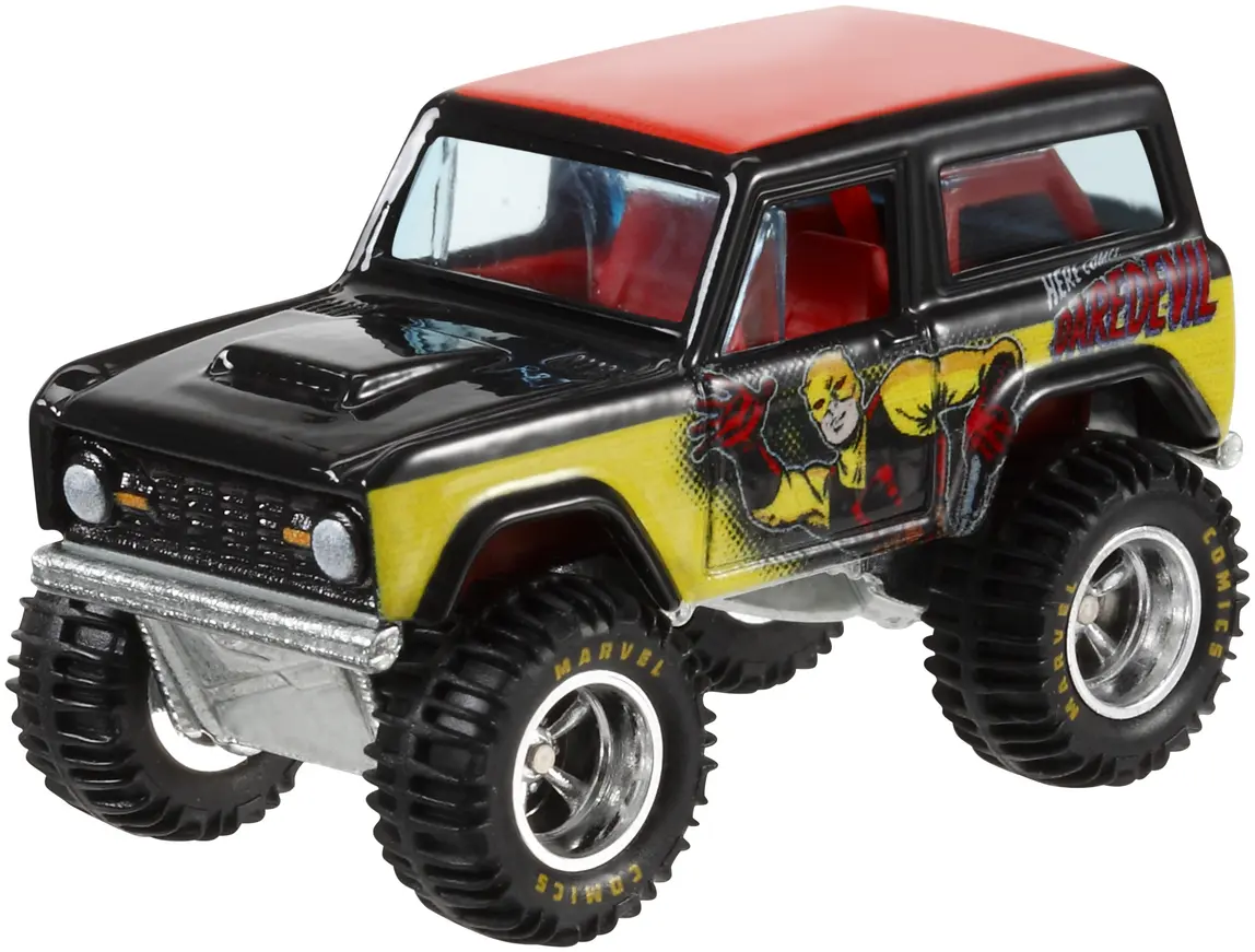 '67 FORD BRONCO ROADSTER — BDR89 — Black & Yellow w/ Red roof