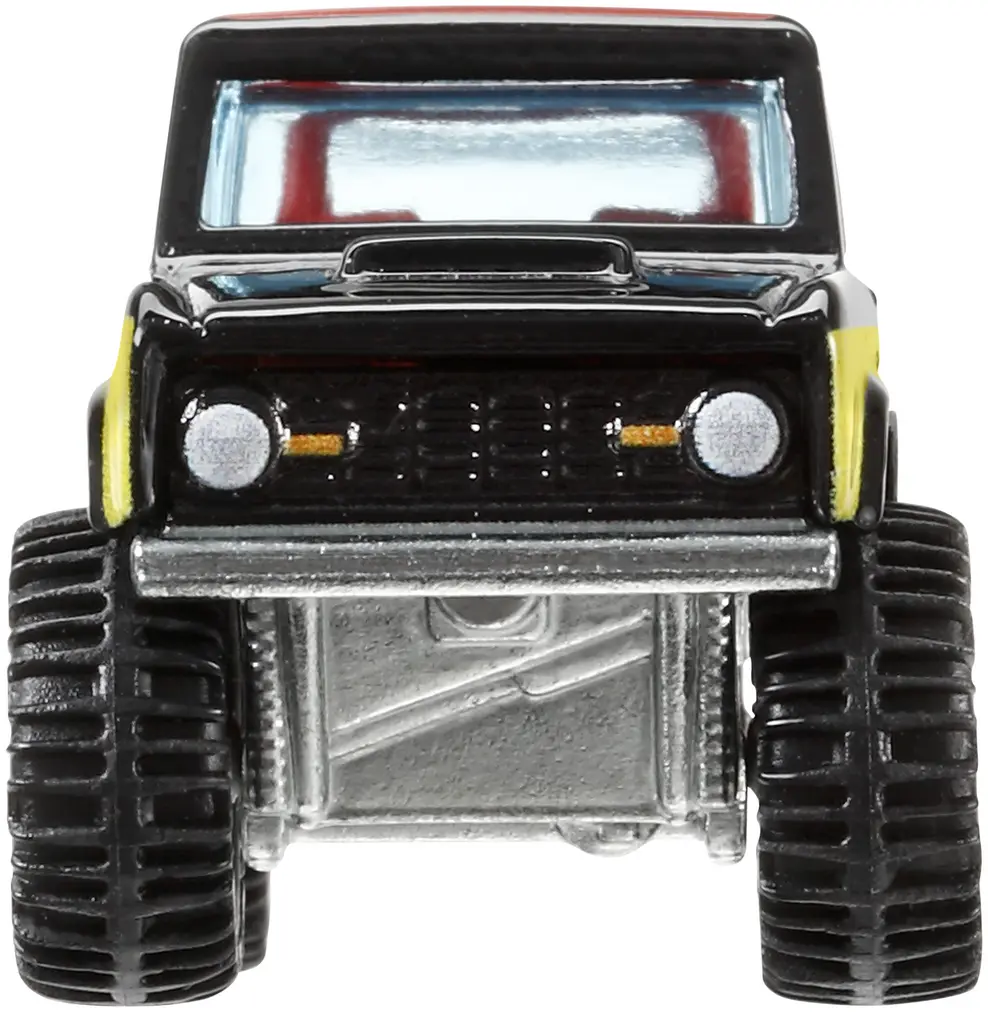 '67 FORD BRONCO ROADSTER — BDR89 — Black & Yellow w/ Red roof — imagem 7