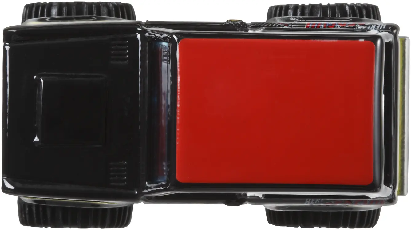 '67 FORD BRONCO ROADSTER — BDR89 — Black & Yellow w/ Red roof — imagem 8