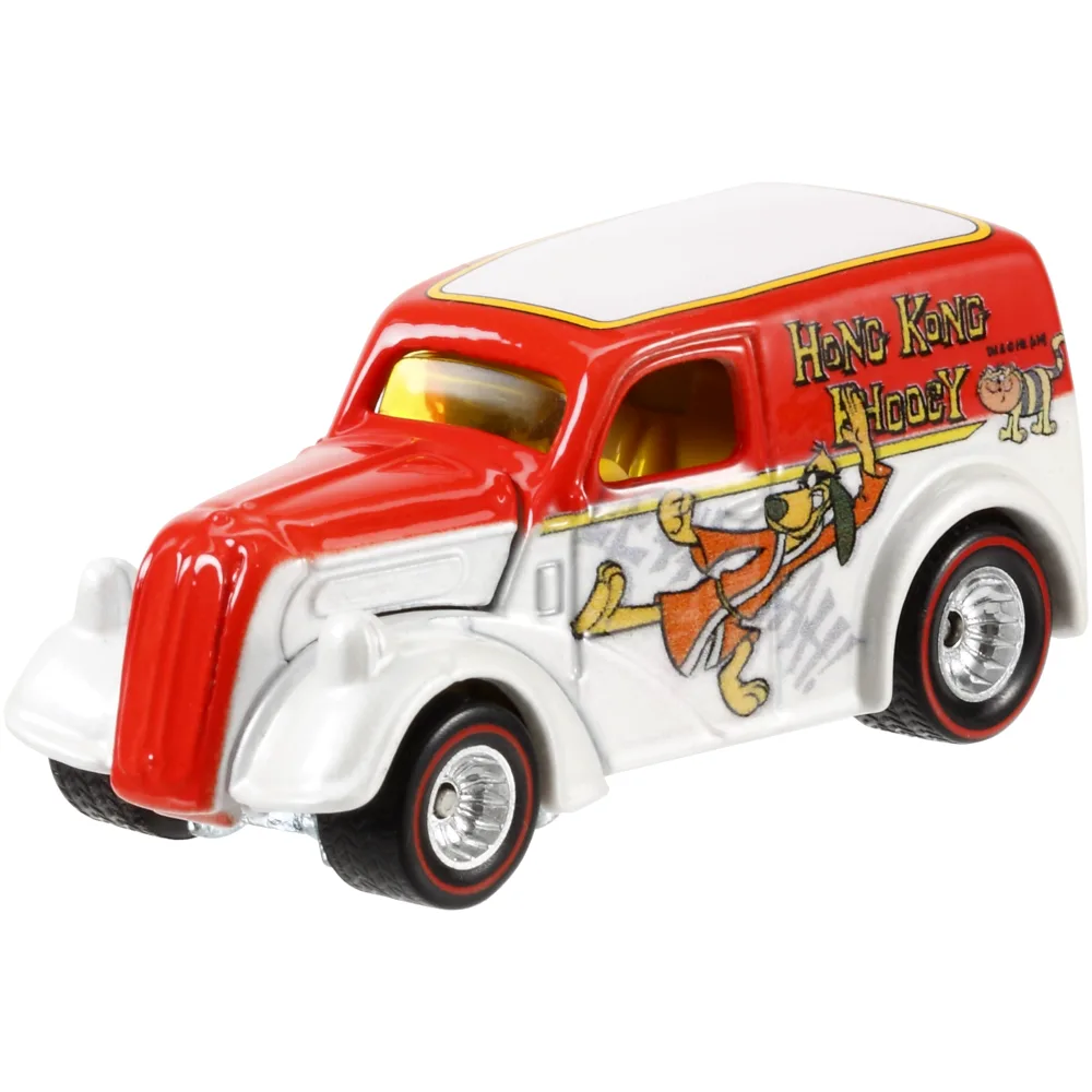 Anglia Panel Truck — BDT02 — Pearl White w/ Red top