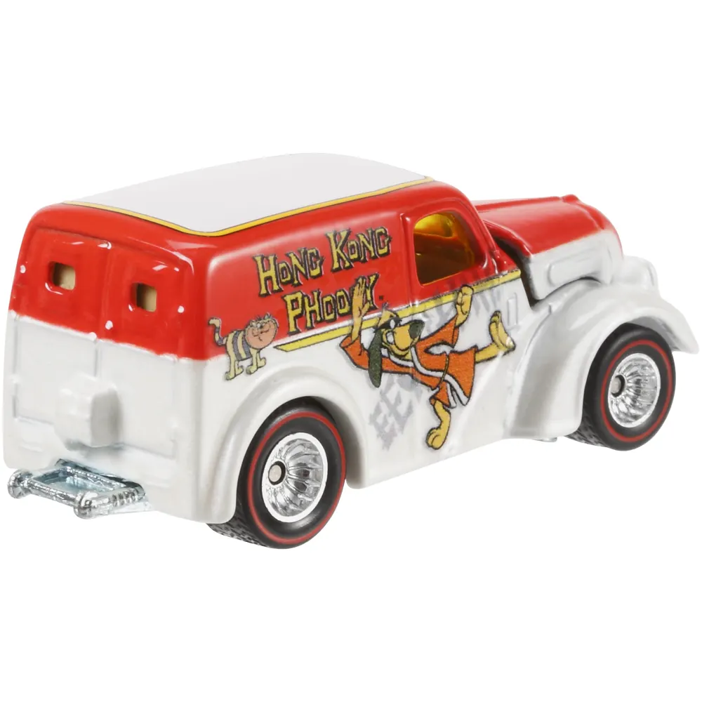 Anglia Panel Truck — BDT02 — Pearl White w/ Red top — imagem 3