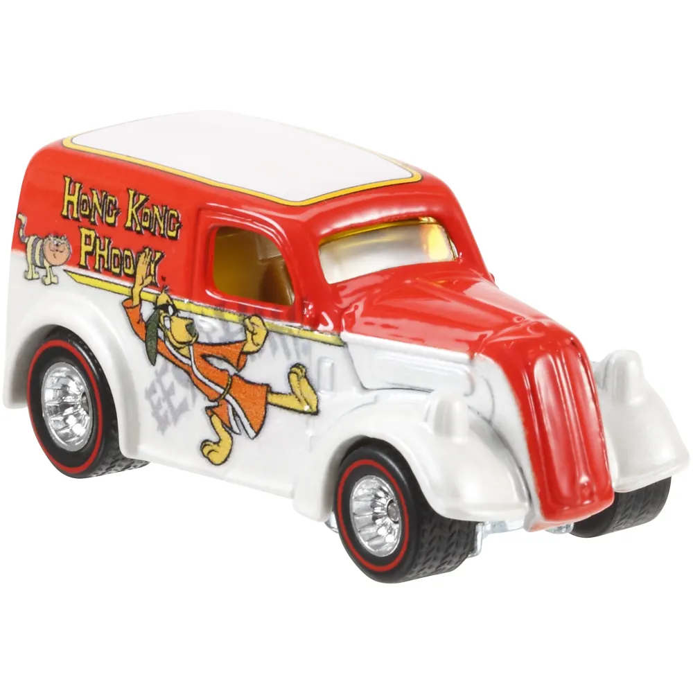Anglia Panel Truck — BDT02 — Pearl White w/ Red top — imagem 4