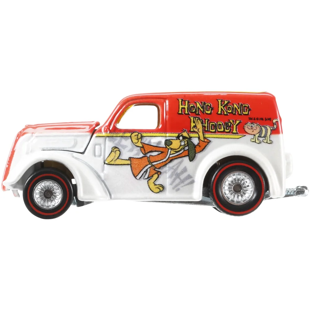 Anglia Panel Truck — BDT02 — Pearl White w/ Red top — imagem 5