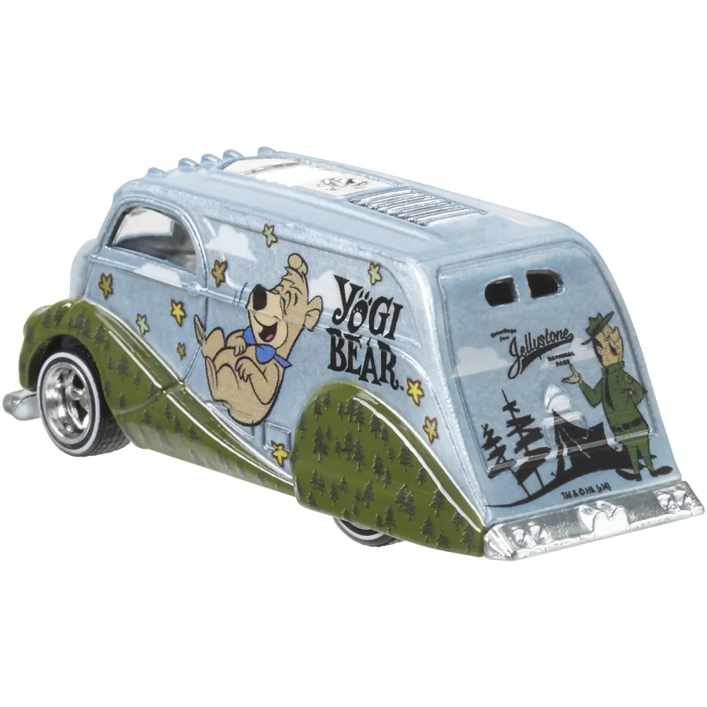 Deco Delivery — BDT03 — Metalflake Pale Blue w/Dark geen fenders — imagem 4