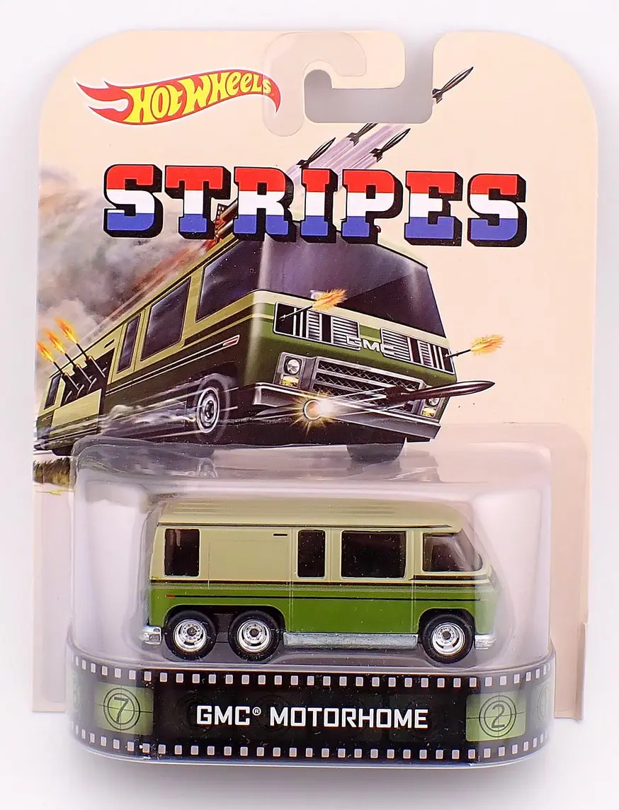 GMC Motorhome — BDT93 — Olive & Light Olive Green — imagem 3