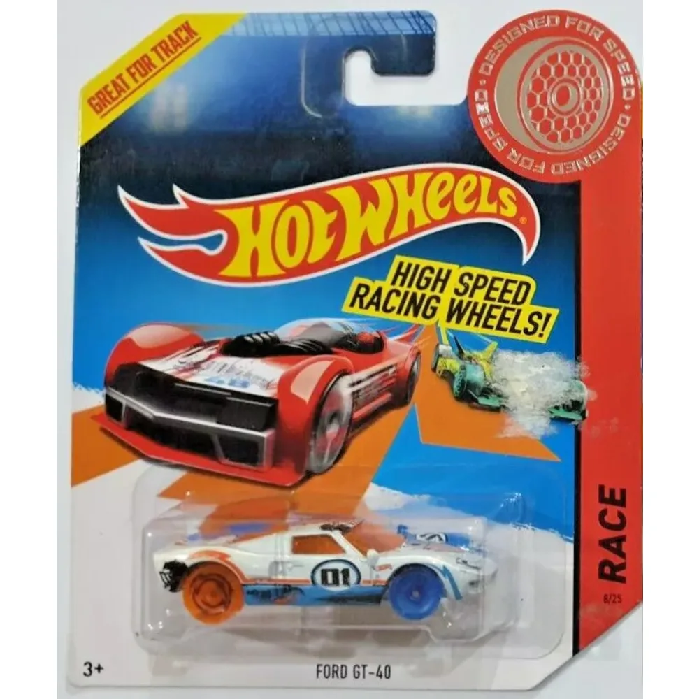 Ford GT-40 — BDW28 — White — imagem 5