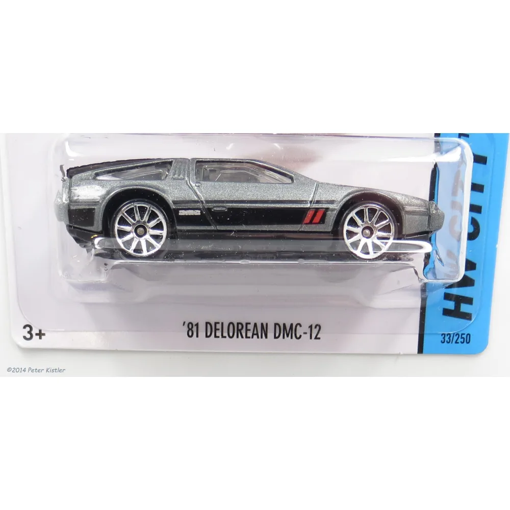 '81 DELOREAN DMC-12 — BFC53 — Metalflake Silver — imagem 4