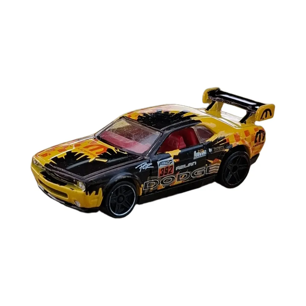 Dodge Challenger Drift Car — BFC98 — Yellow