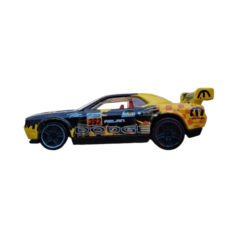 Dodge Challenger Drift Car — BFC98 — Yellow — imagem 2