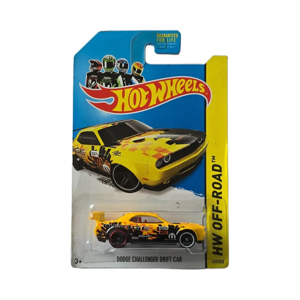 Dodge Challenger Drift Car — BFC98 — Yellow — imagem 3