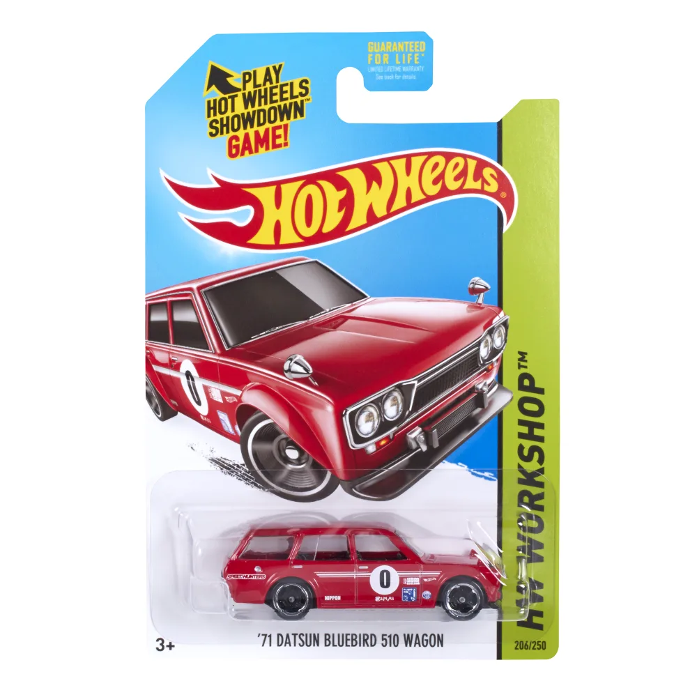 '71 Datsun Bluebird 510 Wagon — BFD77 — Red